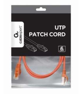 PATCH CABLE CAT6 UTP 1.5M/RED PP6U-1.5M/R GEMBIRD