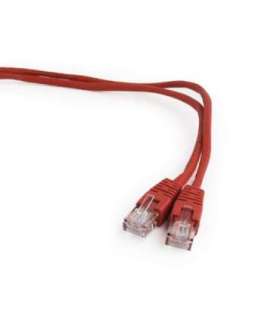 PATCH CABLE CAT5E UTP 3M/RED PP12-3M/R GEMBIRD
