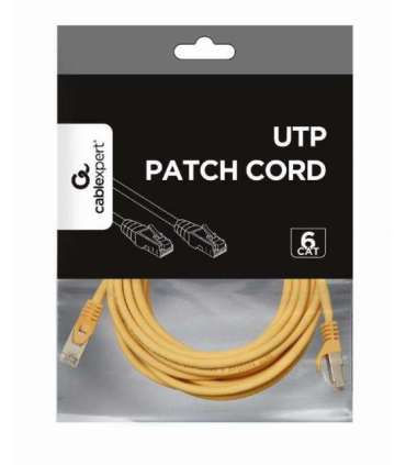 PATCH CABLE CAT6 UTP 3M/YELLOW PP6U-3M/Y GEMBIRD