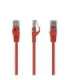 PATCH CABLE CAT6 UTP 3M/RED PP6U-3M/R GEMBIRD