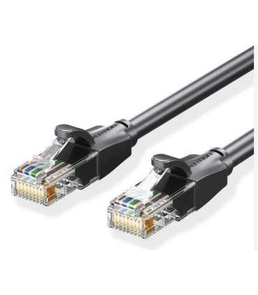 PATCH CABLE CAT.6 UTP/3M BLACK IBEBI VENTION