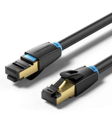 PATCH CABLE CAT.8 SFTP/0.5M BLACK IKABD VENTION