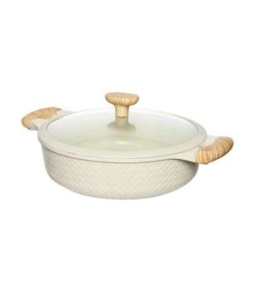 SHALLOW POT D28CM 4.1L/BEIGE 93806 RESTO