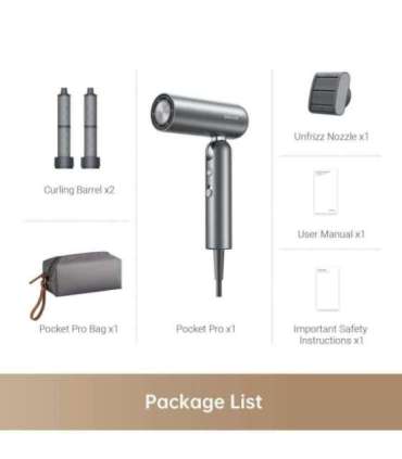 HAIR DRYER POCKET PRO/AHD51 PRO-SPACE GREY DREAME