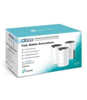 Wireless Router|TP-LINK|3-pack|1167 Mbps|Mesh|LAN \ WAN ports 2|Number of antennas 2|DECOS4(3-PACK)