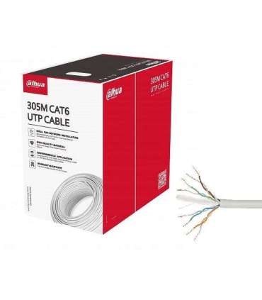 CABLE CAT6 UTP 305M WHITE/PFM920I-6UN-C DAHUA