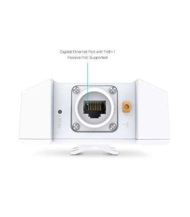 Access Point|TP-LINK|Omada|3000 Mbps|IEEE 802.11a/b/g|IEEE 802.11n|IEEE 802.11ac|IEEE 802.11ax|1x10/100/1000M|EAP650-OUTDOOR