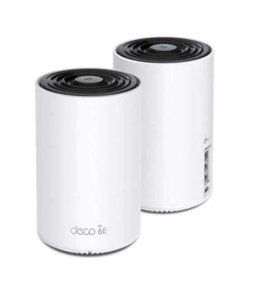 Wireless Router|TP-LINK|Wireless Access Point / Router|2-pack|5400 Mbps|Mesh|Wi-Fi 6e|3x10/100/1000M|Number of antennas 4|DEC