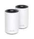 Wireless Router|TP-LINK|Wireless Access Point / Router|2-pack|5400 Mbps|Mesh|Wi-Fi 6e|3x10/100/1000M|Number of antennas 4|DEC