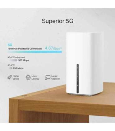 Wireless Router|TP-LINK|Wireless Router|3600 Mbps|Mesh|Wi-Fi 6|2x10/100/1000M|1x2.5GbE|Number of antennas 2|5G|ARCHERNX600