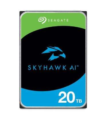 HDD|SEAGATE|SkyHawk AI|20TB|256 MB|7200 rpm|Discs/Heads 10/20|3,5"|ST20000VE003