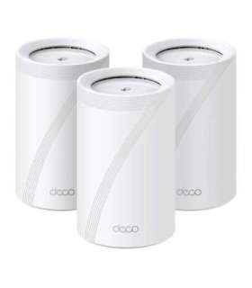 Wireless Router|TP-LINK|Wireless Access Point / Router|3-pack|9300 Mbps|Mesh|Wi-Fi 7|USB 3.0|4x2.5GbE|LAN \ WAN ports 4|Numbe