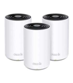 Wireless Router|TP-LINK|Wireless Access Point / Router|2-pack|5400 Mbps|Mesh|Wi-Fi 6e|2x10/100/1000M|1x2.5GbE|LAN \ WAN ports