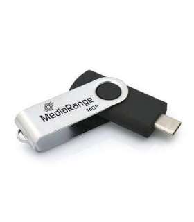MEMORY DRIVE FLASH USB-C 16GB/MR1951 MEDIARANGE