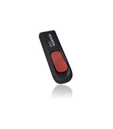 MEMORY DRIVE FLASH USB2 64GB/BLACK/RED AC008-64G-RKD ADATA