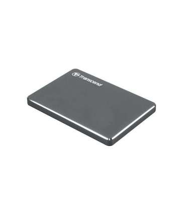 External HDD|TRANSCEND|StoreJet|1TB|USB 3.1|Colour Iron Grey|TS1TSJ25C3N