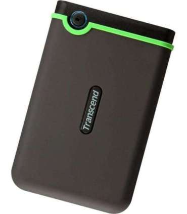 External HDD|TRANSCEND|StoreJet|2TB|USB 3.0|Colour Green|TS2TSJ25M3S