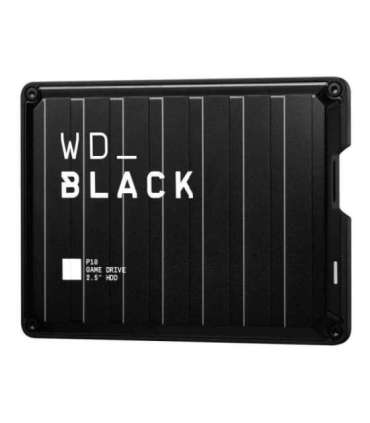 External HDD|WESTERN DIGITAL|P10 Game Drive|5TB|USB 3.2|Colour Black|WDBA3A0050BBK-WESN