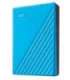 External HDD|WESTERN DIGITAL|My Passport|6TB|USB 2.0|USB 3.2|Colour Sky Blue|WDBR9S0060BBL-WESN