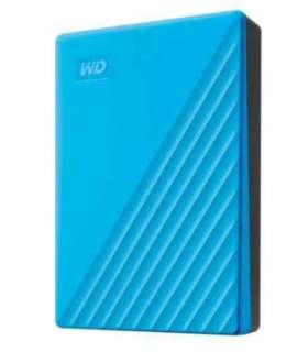 External HDD|WESTERN DIGITAL|My Passport|6TB|USB 2.0|USB 3.2|Colour Sky Blue|WDBR9S0060BBL-WESN