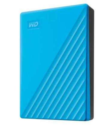 External HDD|WESTERN DIGITAL|My Passport|6TB|USB 2.0|USB 3.2|Colour Sky Blue|WDBR9S0060BBL-WESN