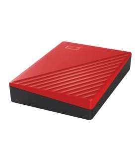External HDD|WESTERN DIGITAL|My Passport|6TB|USB 2.0|USB 3.2|Colour Red|WDBR9S0060BRD-WESN