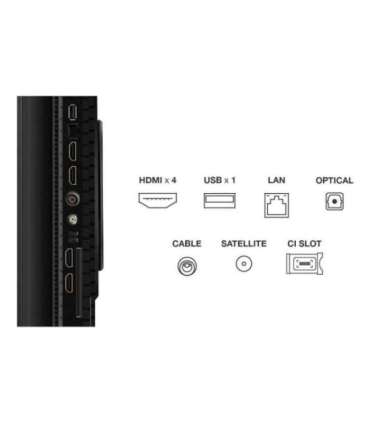 TV Set|TCL|55 "|4K Ultra HD|3840 x 2160 pixels|Flat|16:9|QLED|55P8K