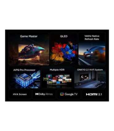 TV Set|TCL|55 "|4K Ultra HD|3840 x 2160 pixels|Flat|16:9|QLED|55P8K