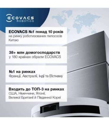 VACUUM CLEANER ROBOT/DEEBOT T50 PRO OMNI ECOVACS