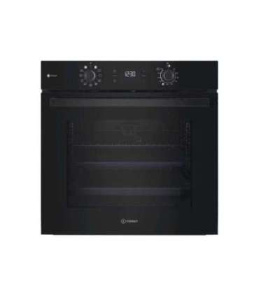 Whirlpool IO K58HS B Oven, Built-in, Electric, Width 55.1 cm, Self cleaning, Black INDESIT
