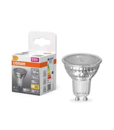 Osram Parathom Reflector LED 80 non-dim 36° 6,1W/827 GU10 bulb Osram