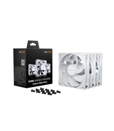 CASE FAN 120MM PURE WINGS 3/PWM WHT 3-PACK BL136 BE QUIET