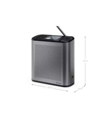 Sharp OSAKA Portable Digital Radio DR-P530(GY) USB port Bluetooth FM radio Wireless connection