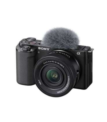 Sony Alpha ZV-E10K vlog camera with 16-50 mm f/3.5-5.6 II Power Zoom kit Lens Vlog camera 24.2 MP ISO sensitivity