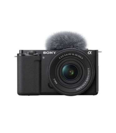 Sony Alpha ZV-E10K vlog camera with 16-50 mm f/3.5-5.6 II Power Zoom kit Lens Vlog camera 24.2 MP ISO sensitivity