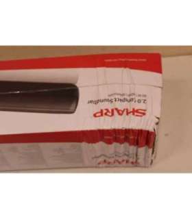 SALE OUT. Sharp HT-SB107 2.0 Compact Soundbar for TV up to 32", HDMI ARC/CEC, Aux-in, Optical, Bluetooth, 65cm, Gloss