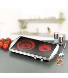 Double ceramic cooking plate Rommelsbacher