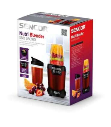 Nutri-blender Sencor SNB6601RD, punane