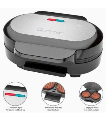 Hamburgerigrill Clatronic HBM3696
