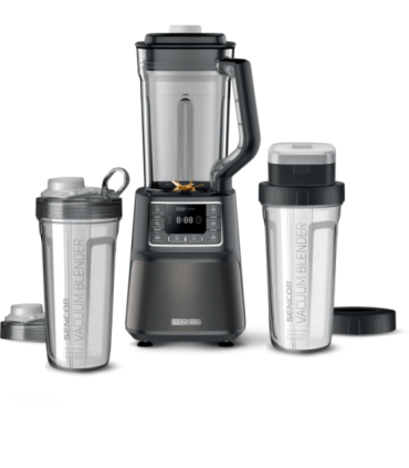 Vaakumblender Sencor SBU7878BK, must