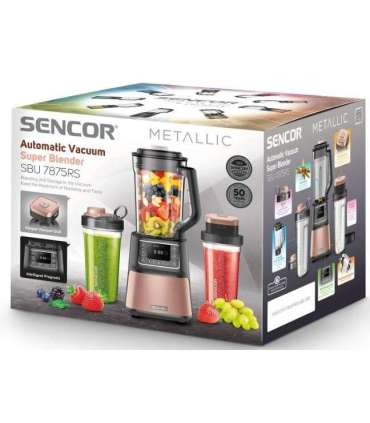 Vaakumblender Sencor SBU7875RS, roosa