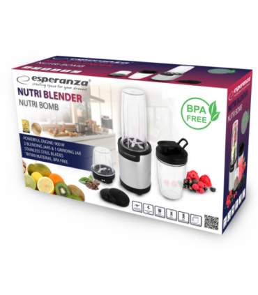 ESPERANZA NUTRI BLENDER 900W NUTRI BOMB 9 IN 1 EKM030