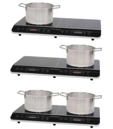 Induction double hotplate Proficook