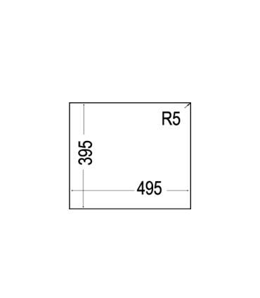 Valamu Teka Square 50.40TG kivihall