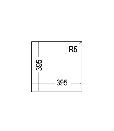 Valamu Teka Square 40.40TG kivihall