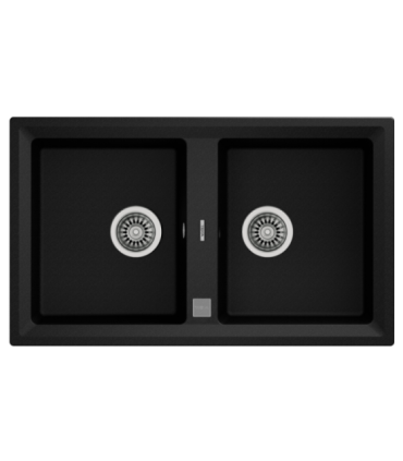 Valamu Teka Stone 90B TG must graniit