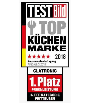 Stainless steel deep fryer Clatronic