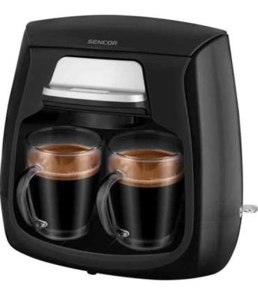 Coffee maker  2 cups Sencor,  black