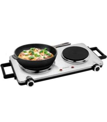 Lauapliit 2 plaadiga Bomann DKP5033ECB, inox