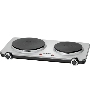 Lauapliit 2 plaadiga Bomann DKP5033ECB, inox